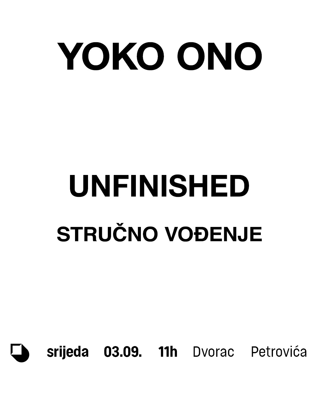 Guided tour Yoko Ono