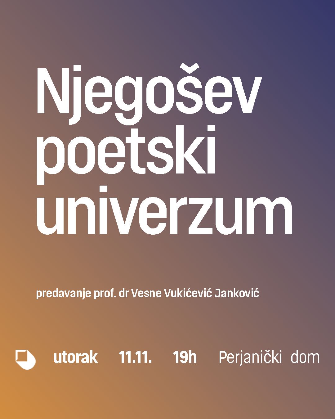 Njegošev poetski univerzum