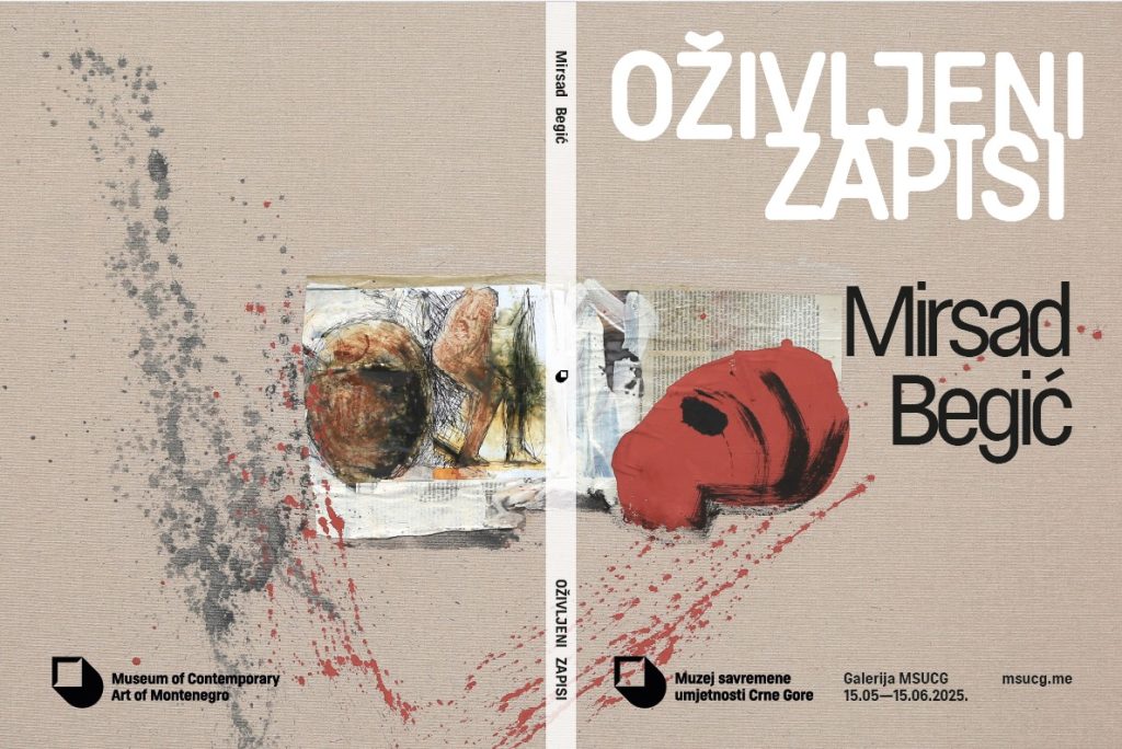 Artistic book cover design featuring abstract elements